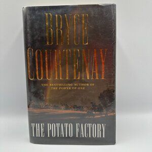 The Potato Factory Bryce Courtenay 1996 Hardcover Historical Fiction Library Cop